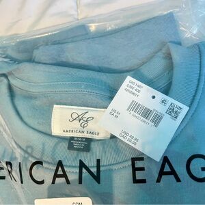 American Eagle Outfitters Steel Blue Sweatshirt Women’s Medium